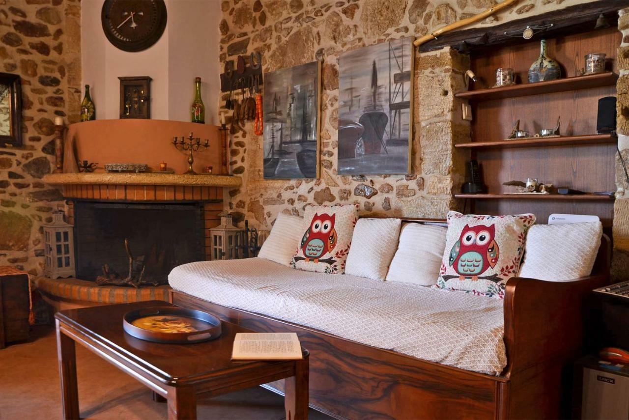 Kamara Stone House Villa Kíssamos Buitenkant foto