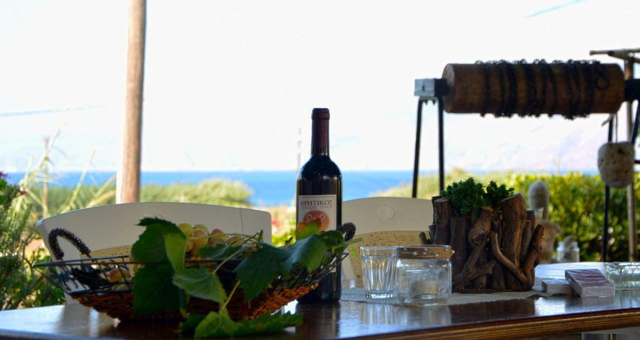 Kamara Stone House Villa Kíssamos Buitenkant foto